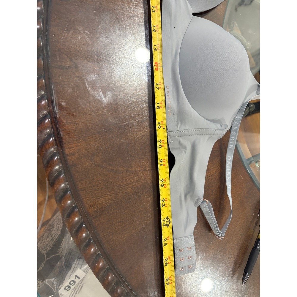 Danskin Intimates Womens 2 Pack Wireless Bra 36B Gray Brown 3930-28 Seamless - Picture 5 of 9